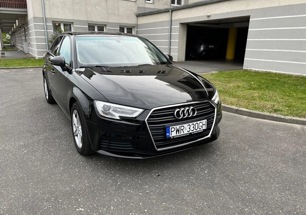 Audi A3 cena 61900 przebieg: 138000, rok produkcji 2016 z Września małe 667